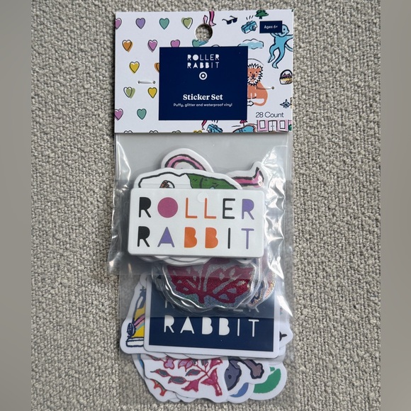 Roller Rabbit x Target Sticker Set - Picture 1 of 2